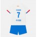 Barcelona Ferran Torres #7 Barnkläder Borta matchtröja till baby 2023-24 Kortärmad (+ Korta byxor) Billigt